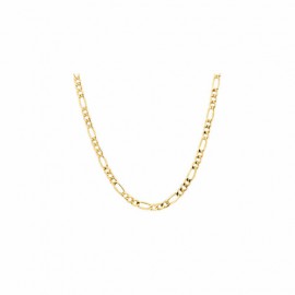 50cm 20 Figaro Chain in 10kt Yellow Gold